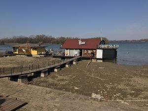 The splav   at Splav Viva in Belgrade