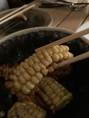 Corn “ribs"  at CanoeHouse in Waimea