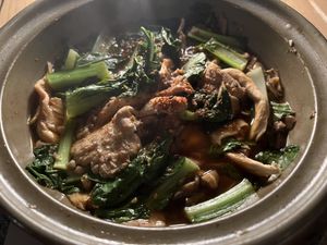 Mushroom babe  at CanoeHouse in Waimea