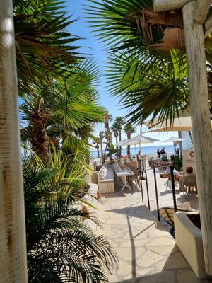 On the beach at Semsa Beach in Calpe