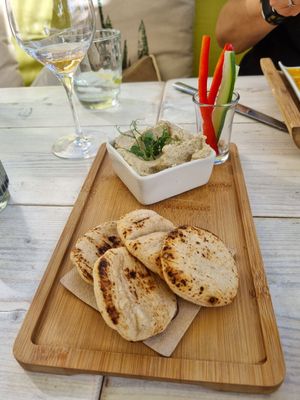 ... and Baba Ganouch at Semsa Beach in Calpe