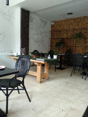 Interior at Crucina Restaurante in Madrid