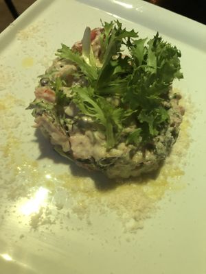 Quiche crudívoro  at Crucina Restaurante in Madrid