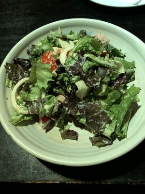 Caesar salad at Crucina Restaurante in Madrid