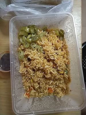 Tom Yum Fried Rice at Superior Green Vegetarian 御素缘 in Northeast Singapore