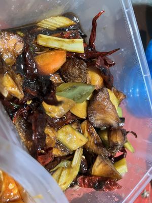 Kong poh monkey head mushroom!   at Superior Green Vegetarian 御素缘 in Northeast Singapore