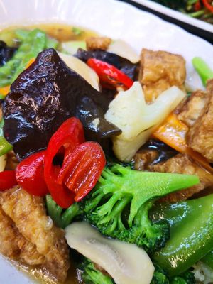 千层腐衣 #Veganuary at Superior Green Vegetarian 御素缘 in Northeast Singapore