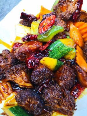 宫宝猴头菇 #Veganuary at Superior Green Vegetarian 御素缘 in Northeast Singapore