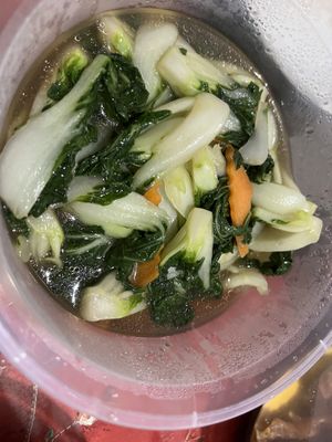 Nai Bai stir fried  at Superior Green Vegetarian 御素缘 in Northeast Singapore