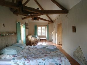 The Minoterie suite at Moulin de la Cueille in Romagne