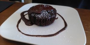 Fondant chocolat at La Végétalerie - concept store végétal in Saint-brieuc