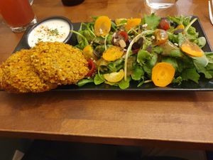 Galettes at La Végétalerie - concept store végétal in Saint-brieuc