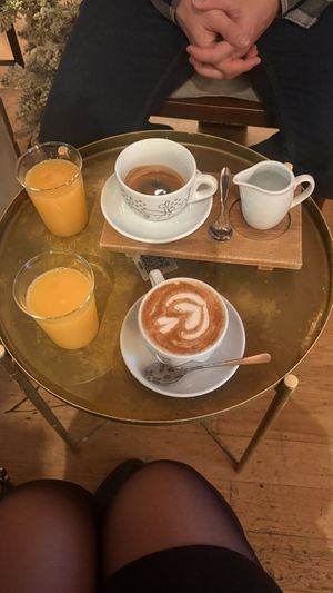   at La Boheme Cafe in Prague