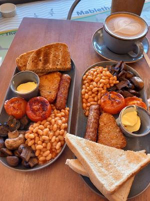 Small breakfast at North Sea Observatory in Chapel St Leonards