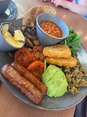 Vegan Breakfast  at North Sea Observatory in Chapel St Leonards