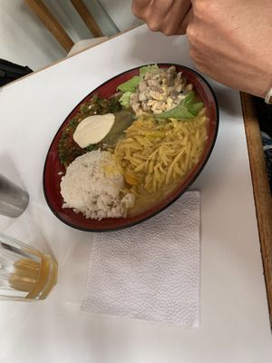 Menu del dia at Govinda Lila in Cusco