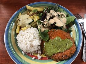 Burge  at Govinda Lila in Cusco