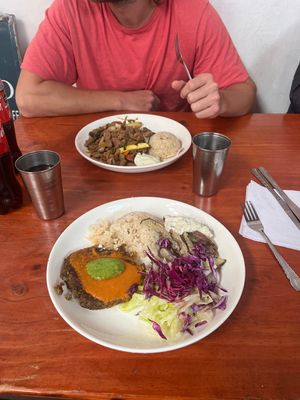 Noch einmal lecker essen bevor wir Cusco verlassen   at Govinda Lila in Cusco