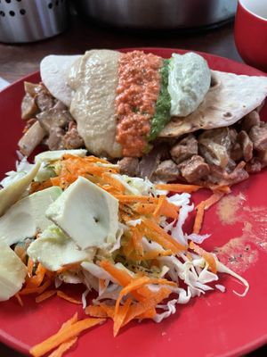 Soy Wrap - 😍🤤 10/10  at Govinda Lila in Cusco