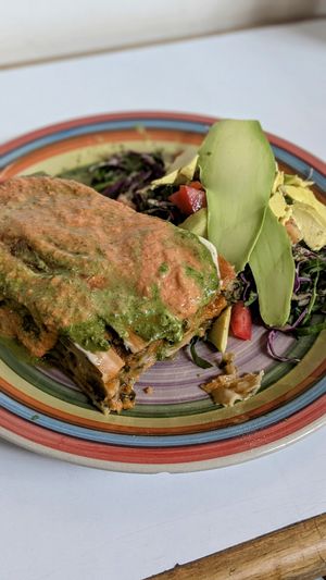 Lasagna 🇮🇹 at Govinda Lila in Cusco