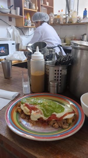 Soya burrito 🌯 at Govinda Lila in Cusco