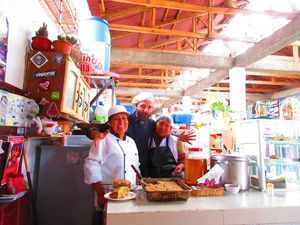 Lohitarani and Jagmohan - chefs and hosts par excellence at Govinda Lila in Cusco