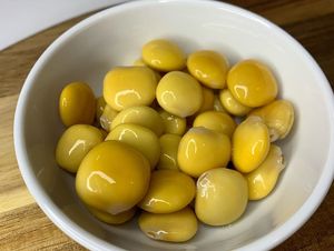 Lupins in different herps at Vegan Wine and Tapas by Markus in Porto