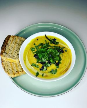 Soup of the Day  at Vegan Wine and Tapas by Markus in Porto