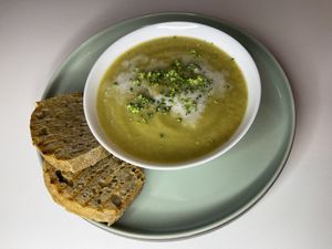 Soup of the Day  at Vegan Wine and Tapas by Markus in Porto