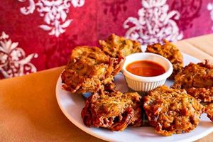 Onion Bhaji at Royal Tandoori in Granby