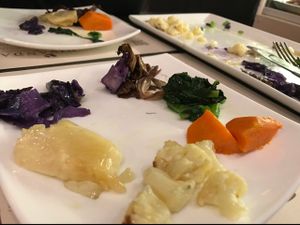 vegetable platter at Vivanda in Florence