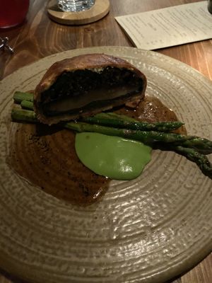 Mushroom pithivier   at natuRe waikiki in Honolulu