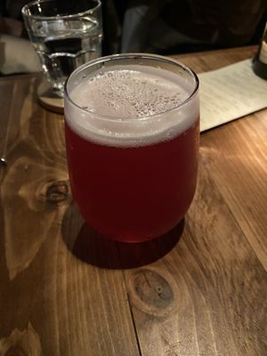 Dragonfruit cider  at natuRe waikiki in Honolulu