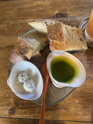 Sourdough breadd  at natuRe waikiki in Honolulu
