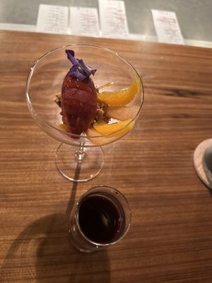 Sorbet of the dayy  at natuRe waikiki in Honolulu