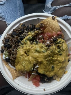 Best vegan nachos I’ve had from a restaurant!  at Trap Vegan in Detroit