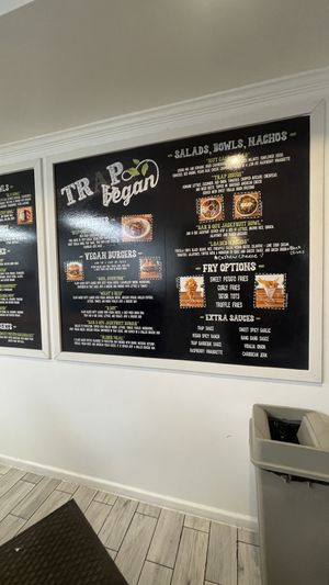 Inside  at Trap Vegan in Detroit