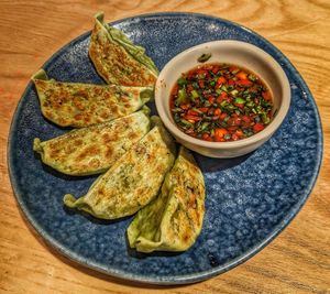 Yasai gyoza (7/10) at Wagamama in Bolton