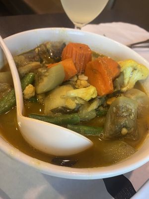 Veggie Stew  at Irrawaddy Taste of Burma in Stanton