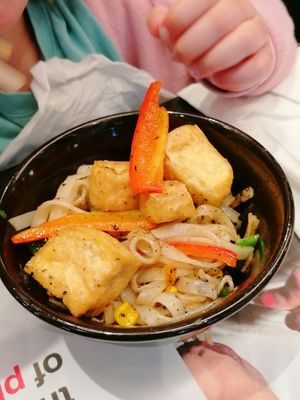 Mini Yasai yaki soba at Wagamama in Swansea