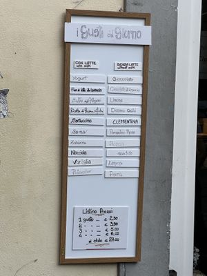   at Gelateria Della Passera in Florence