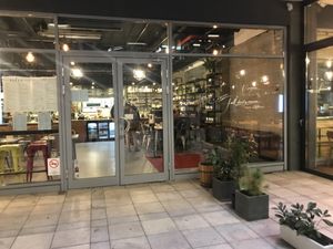 It’s in indoors   at Vegan Garden Budapest in Budapest