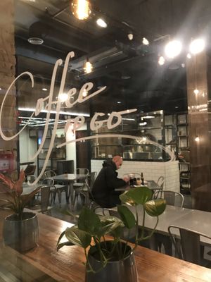 Coffee to go  at Vegan Garden Budapest in Budapest