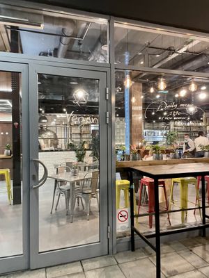 Door  at Vegan Garden Budapest in Budapest