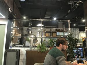 It’s a nice place to sit in  at Vegan Garden Budapest in Budapest