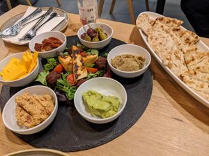 Platter for 2 at Vegan Garden Budapest in Budapest