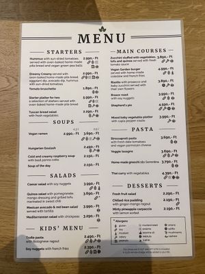   at Vegan Garden Budapest in Budapest