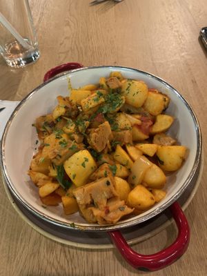 Vegan Chicken Brasov Style   at Vegan Garden Budapest in Budapest