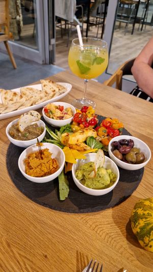 Starter platter for two at Vegan Garden Budapest in Budapest