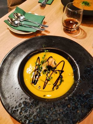 Sopa at Vegan Garden Budapest in Budapest